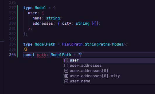 IntelliSense Preview of StringPaths<>